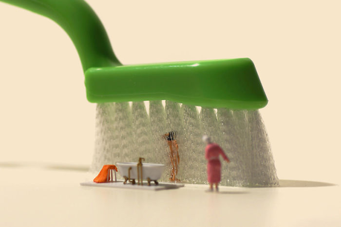 No hay, en el mundo, composiciones con miniaturas como las de @tanaka_tatsuya