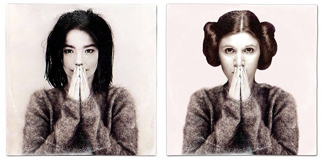 ¿Qué tal si mezclamos #StarWars con las portadas más famosas de la historia de la música?