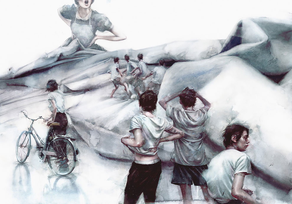 Nunca volverás a ver las acuarelas igual. Nunca.