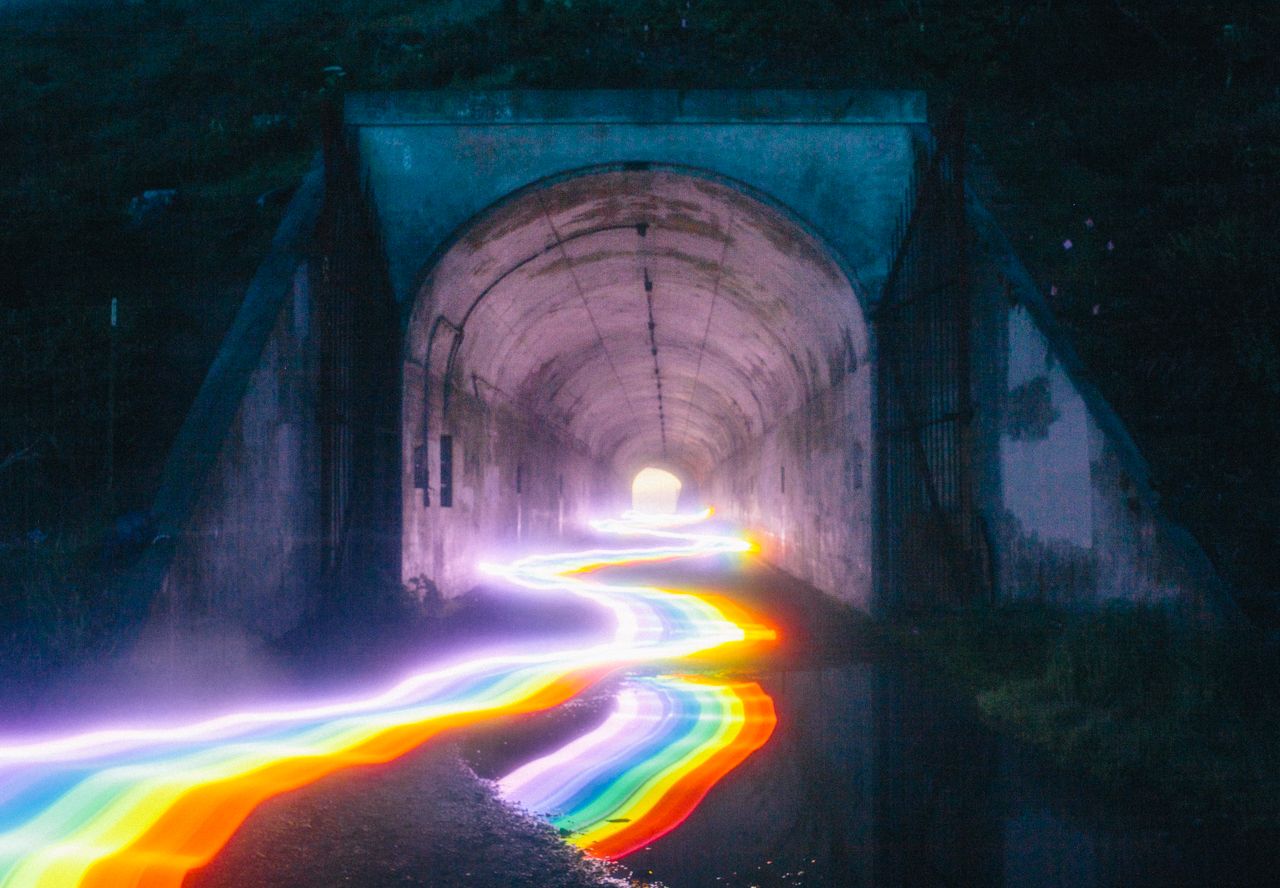 ‘The Rainbow Road’, un proyecto repleto de luz, color e imaginación…