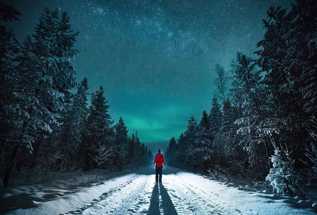 Si el invierno, aquí, está llegando, allí ni te cuento…