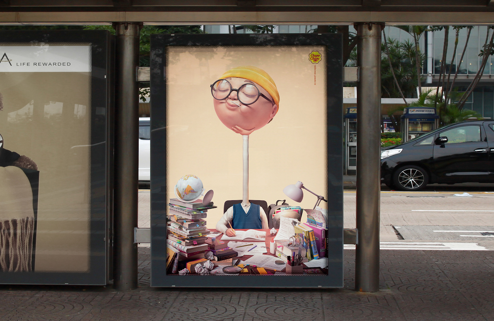 Tan feliz como un Chupa Chups…