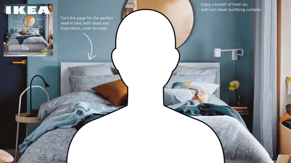 Ya puedes salir en la portada del catálogo de Ikea… o algo parecido