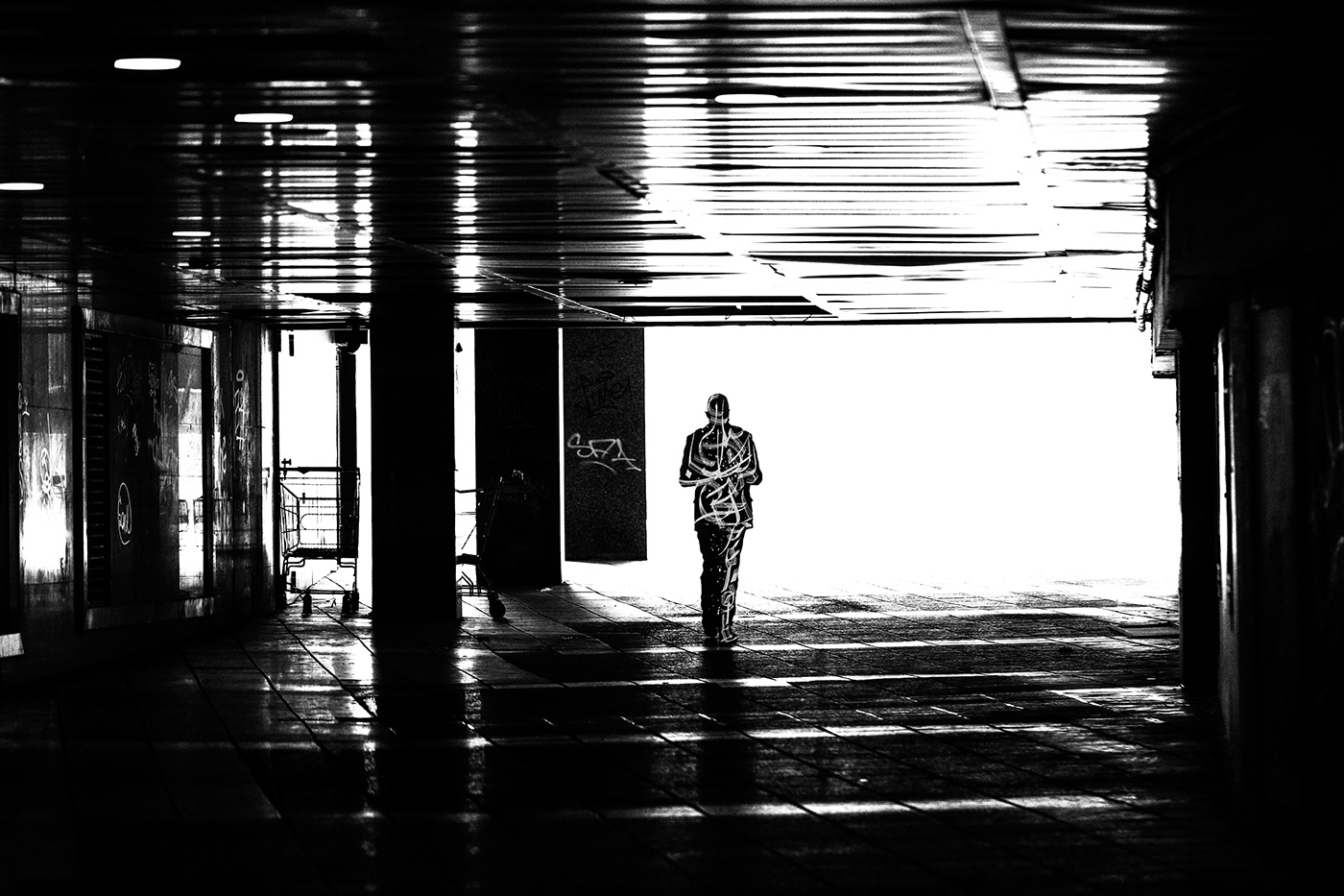 Blanco, negro y estos trazos… una combinación sublime