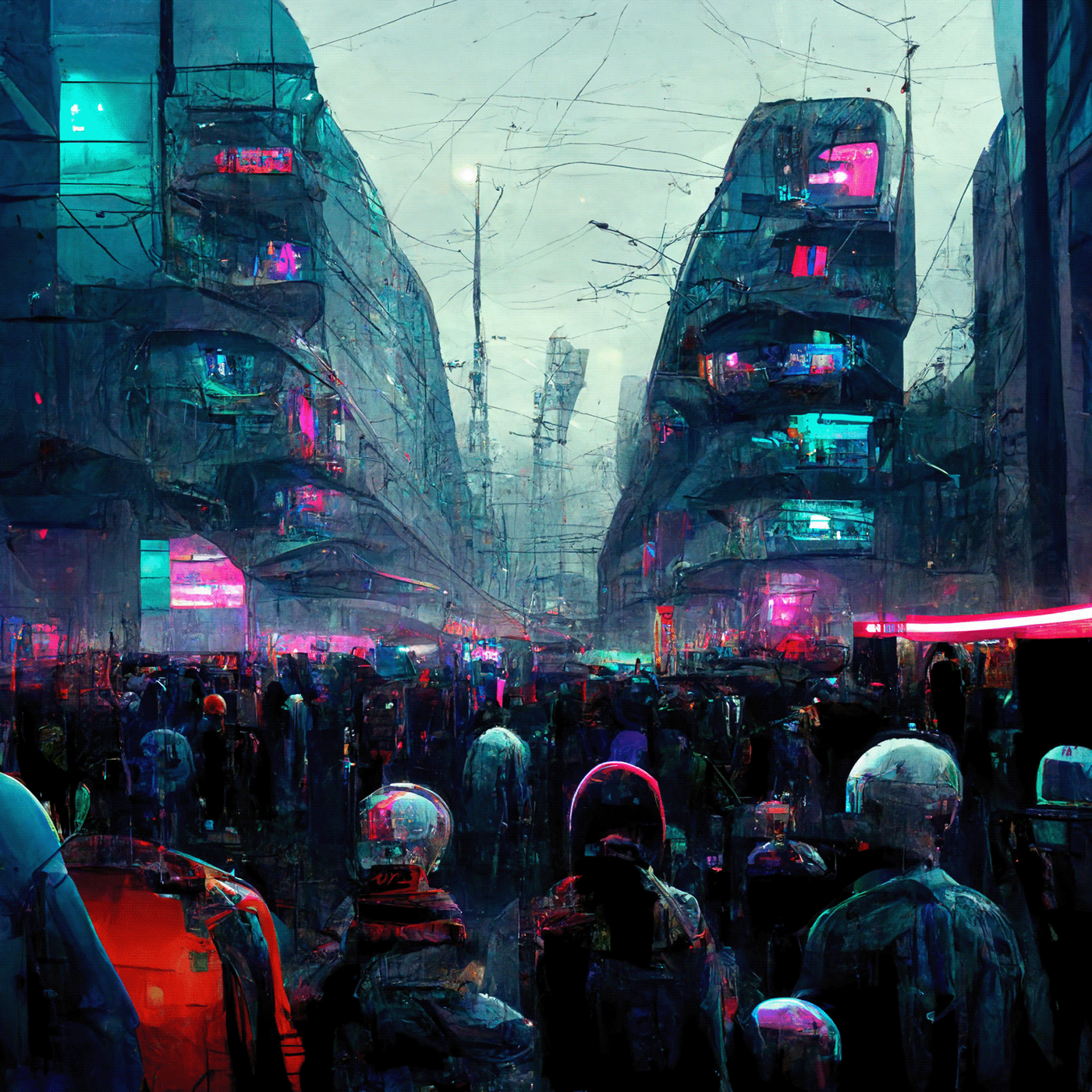 AI y Cyberpunk. Suena lógico, ¿verdad?
