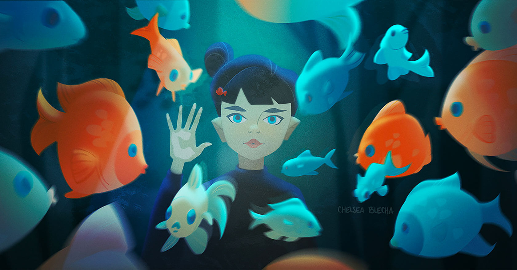 Talento y color a raudales: Chelsea Blecha…