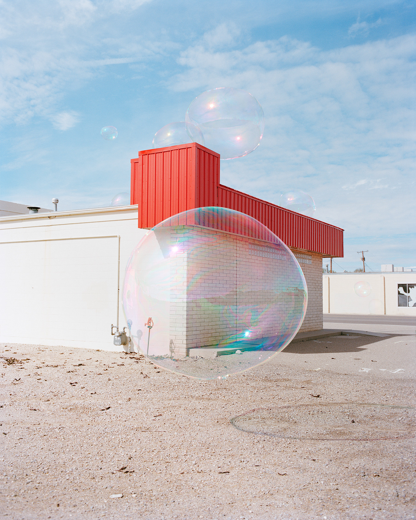 Burbujas lejos de la lavandería…