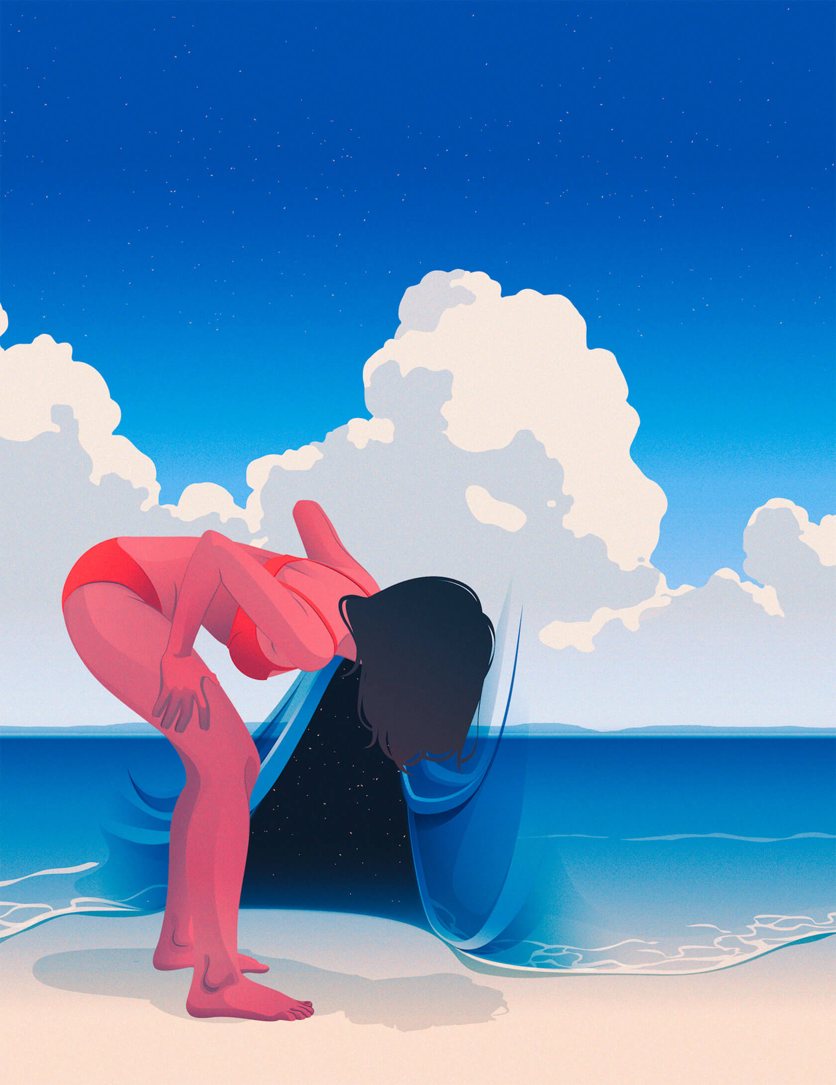 Estas ilustraciones son pura narrativa visual…