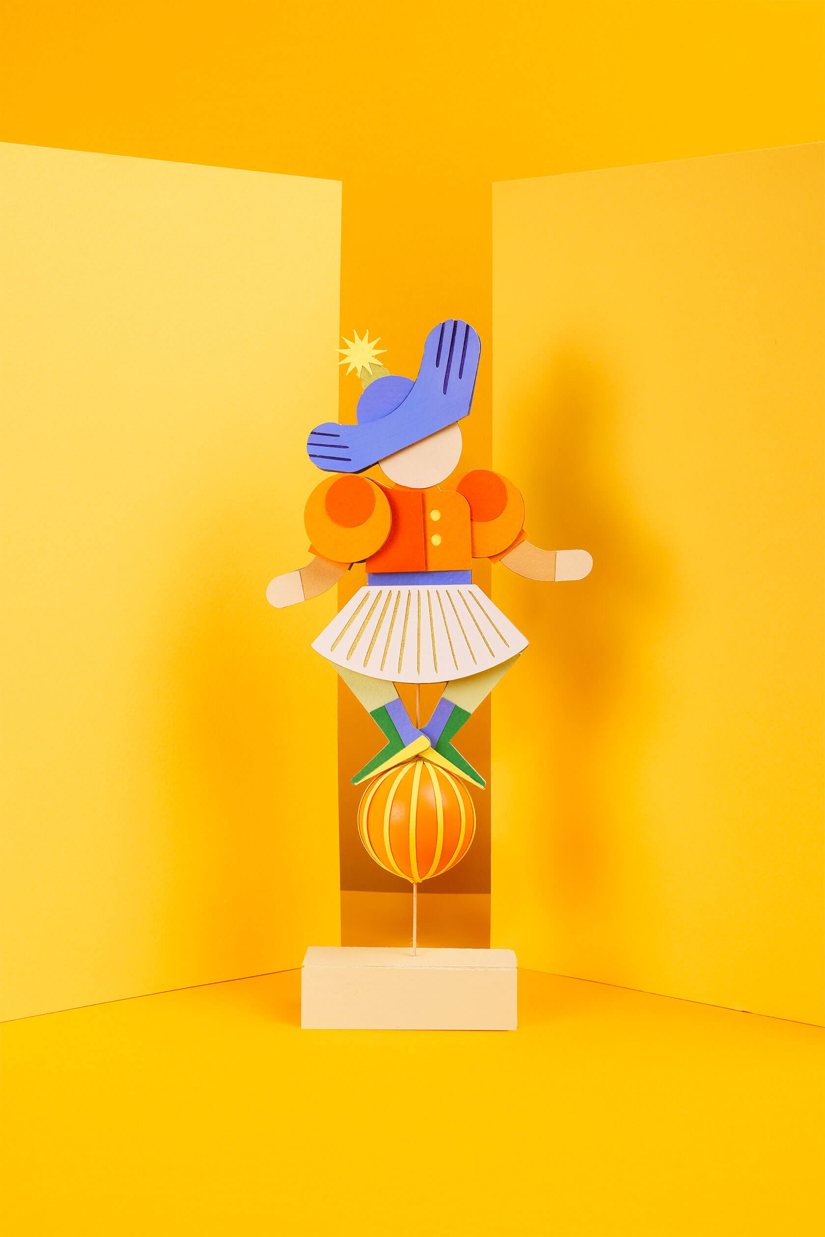 La Navidad esculpida en papel…