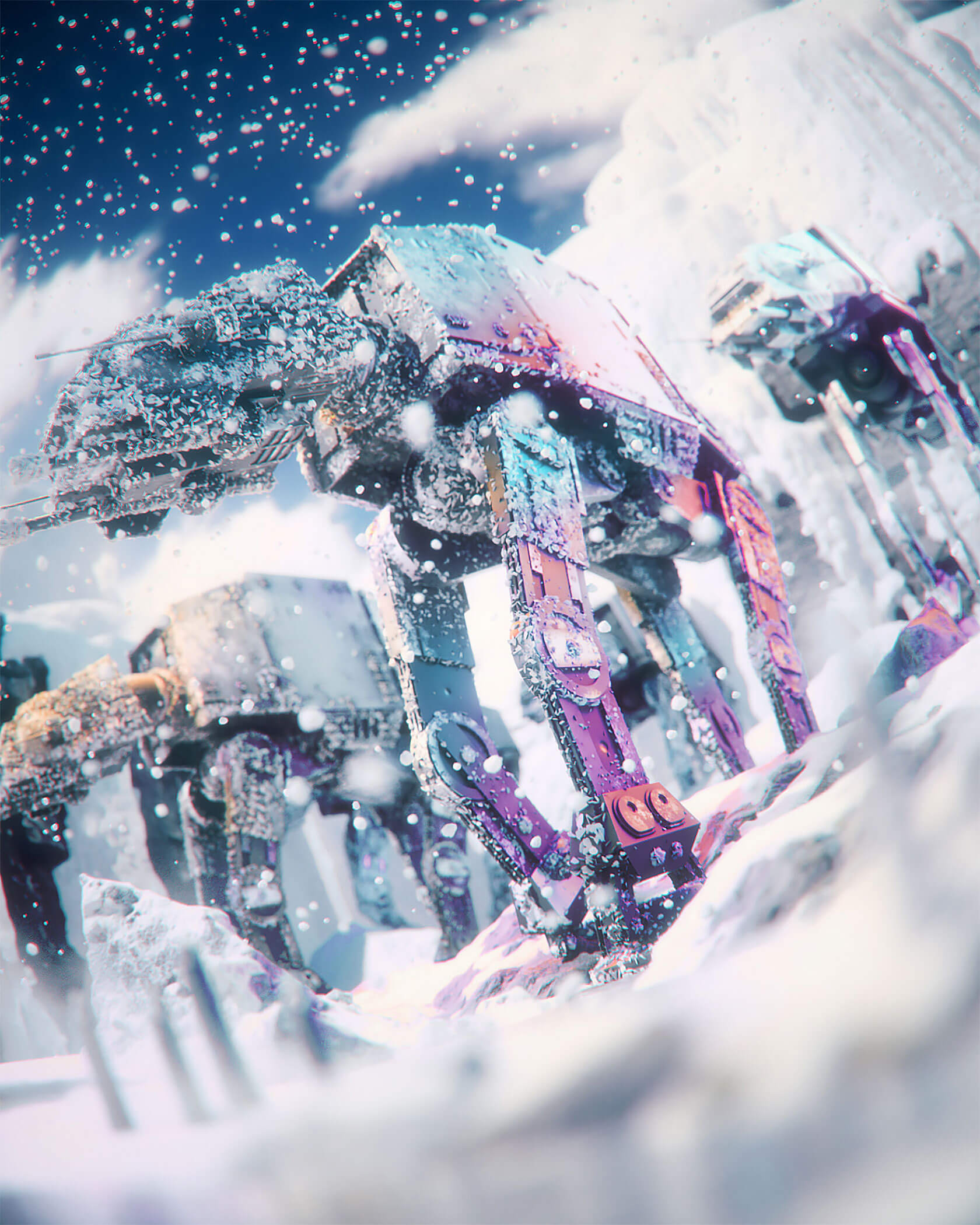 Star Wars y una galaxia con mucho glow…