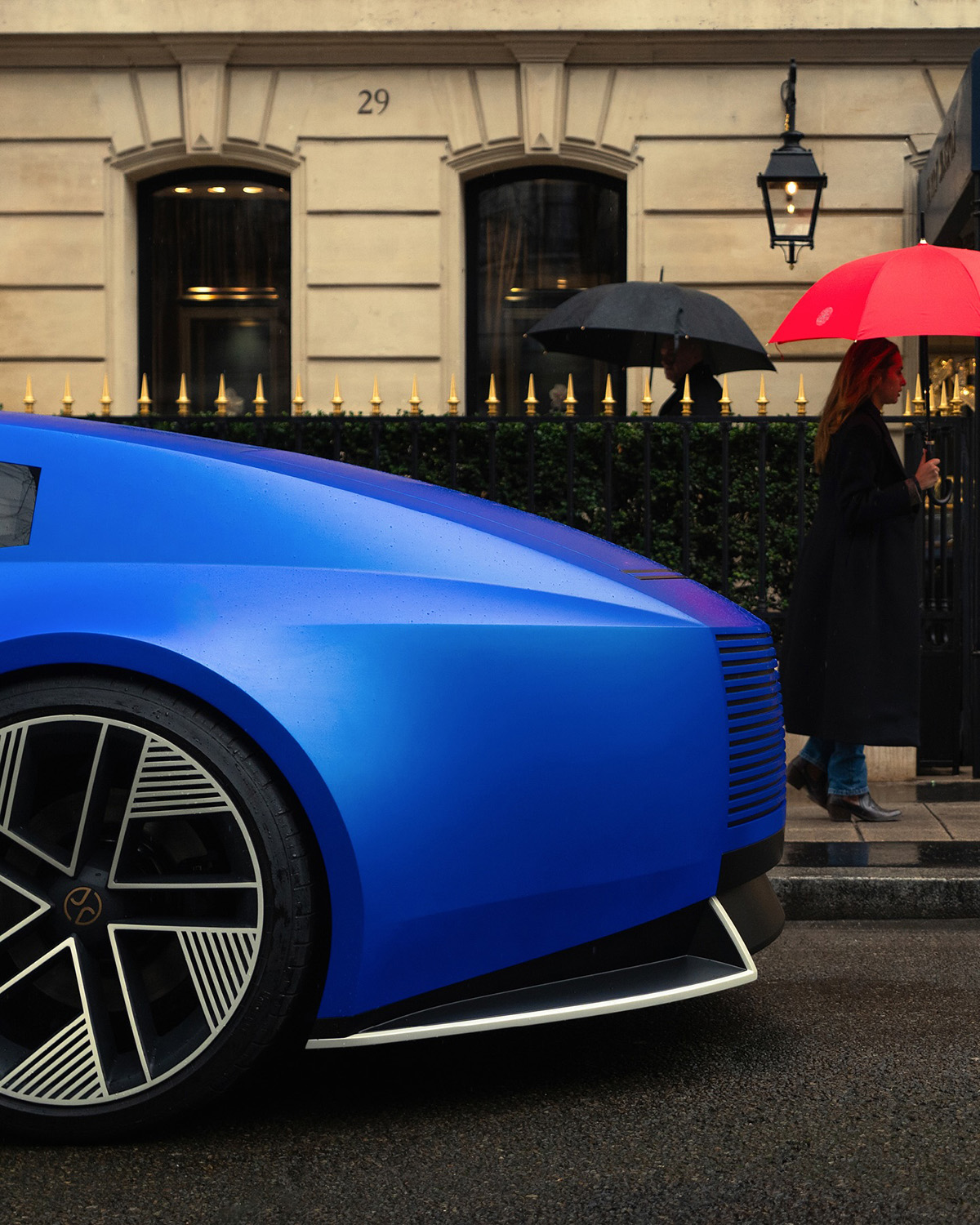 El Jaguar Type 00 Concept convierte París en su propia pasarela…