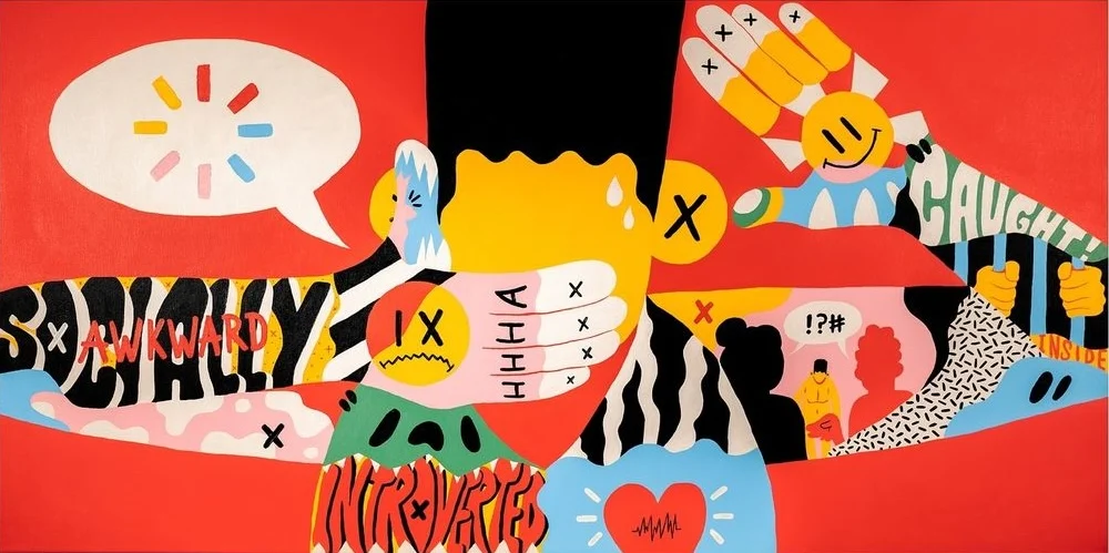 Moritz Adam Schmitt redefine el arte de buscar(se) en cada trazo…