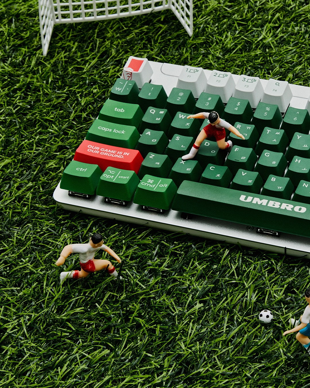 Umbro convierte el fútbol en un teclado. Literalmente…