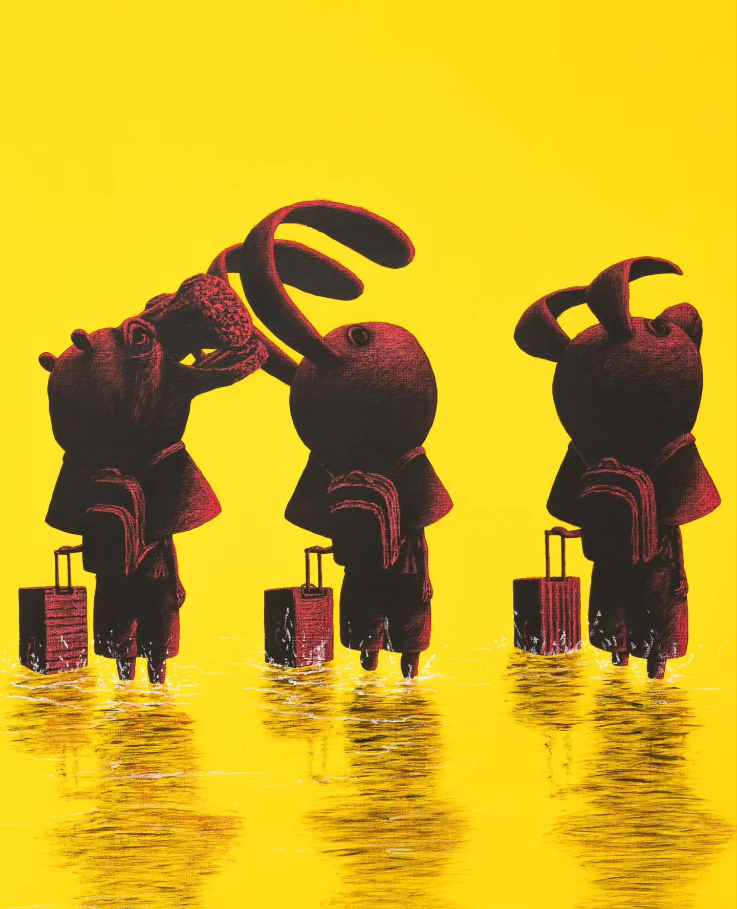 Lee Gihun pinta el arte de mirar el mundo a través de una máscara que no te pertenece…