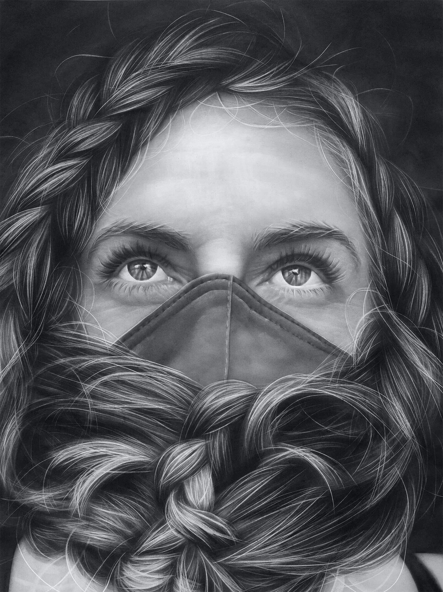 Melissa Cooke Benson y el lado borroso del realismo (ahí donde el grafito se atreve a soñar)…