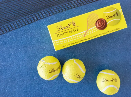 Game, Set & Chocolate… Lindt convierte la pelota del Open de Australia en un bocado dulce