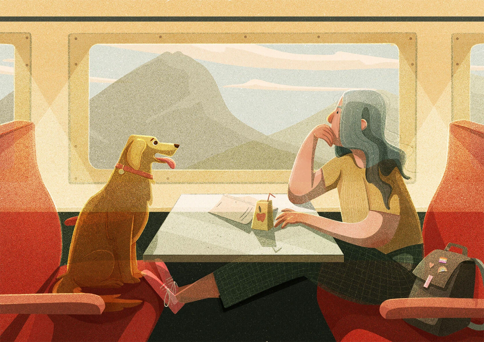 Texturas granuladas y surrealismo cotidiano en la obra visual de Florence Sabatier…