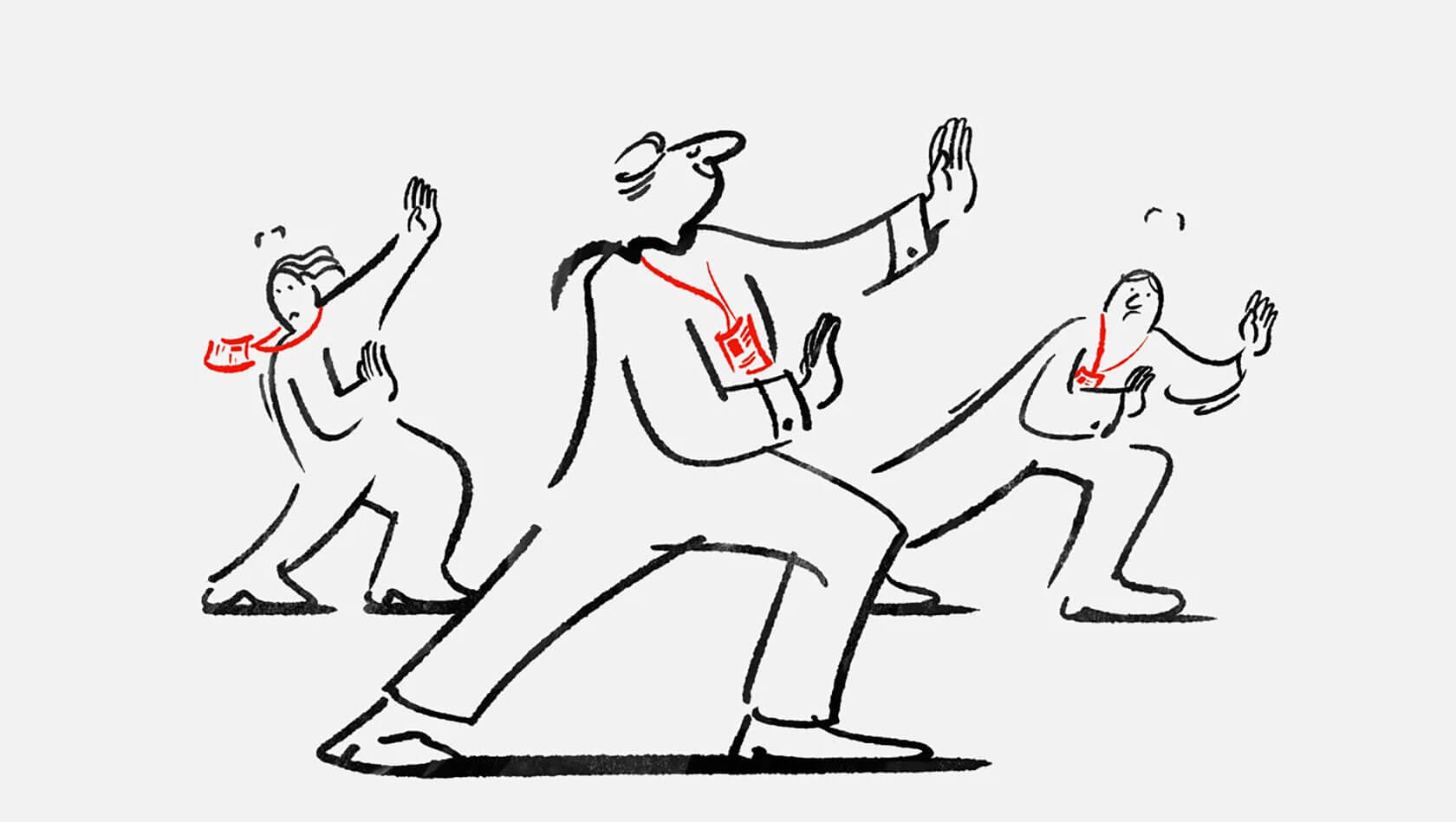 Dos líneas, un color y la intención exacta: así ilustra Sandra Navarro…