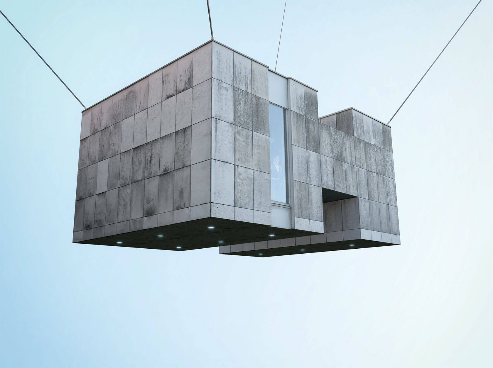 La arquitectura ingrávida de Sven Hauth para reventar las leyes de la perspectiva