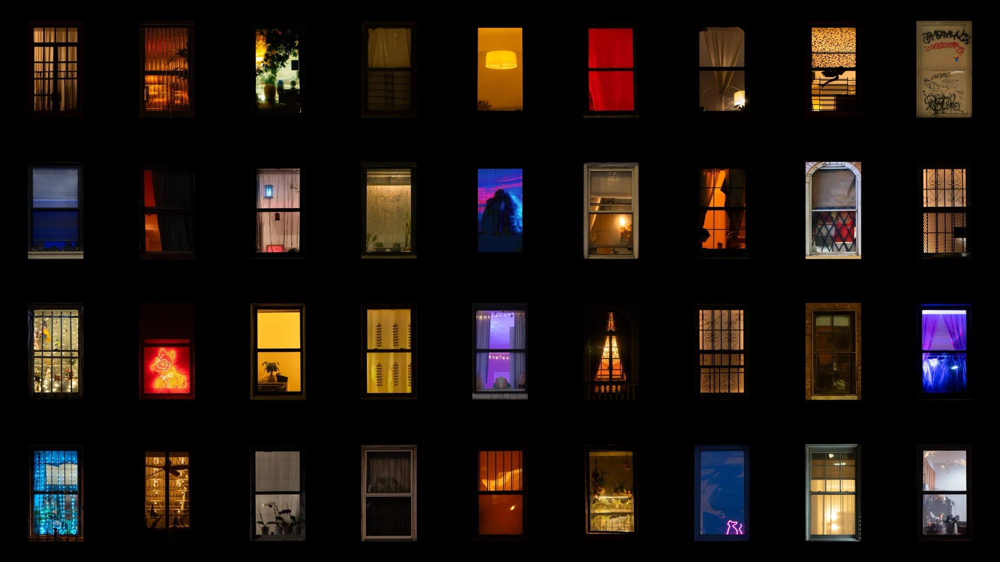 El retrato más íntimo de Nueva York cabe en una cuadrícula de (mil) ventanas…